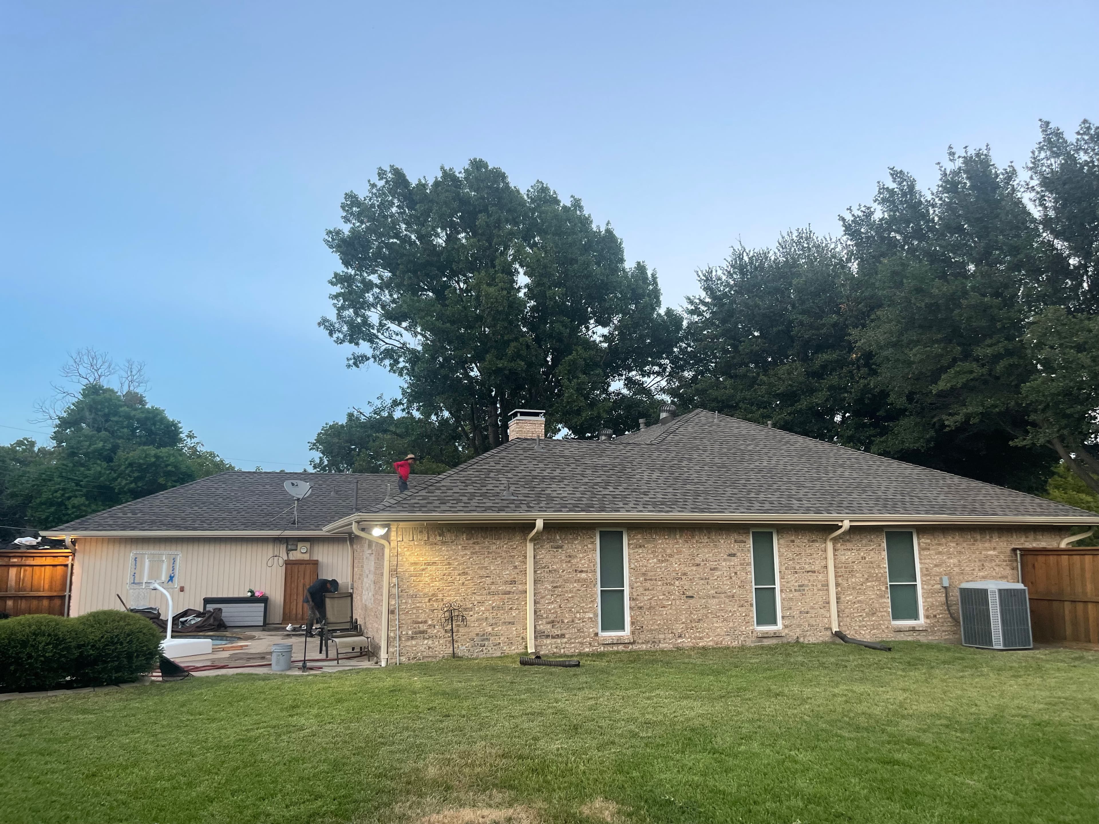 New Image DFW roofing project in Prosper, TX